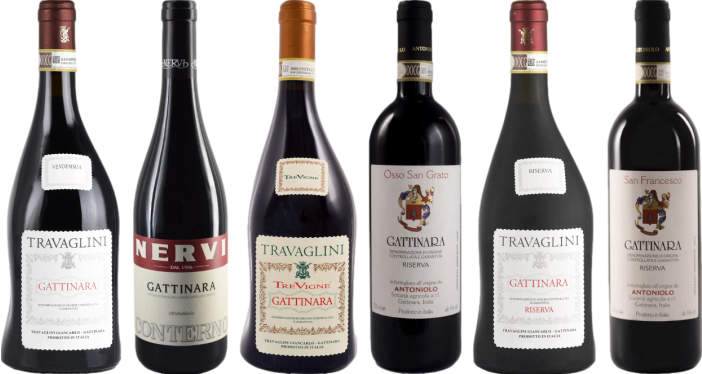 Bottle of Piemonte Gattinara premium proefkoffer wine 0 ml