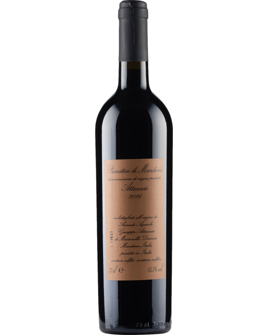 Attanasio Primitivo di Manduria 2016