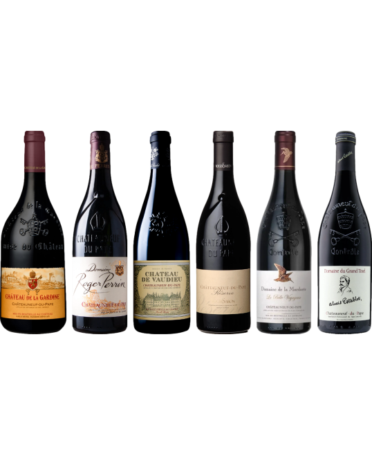 Topwaarde Chateauneuf du Pape Proefkoffer