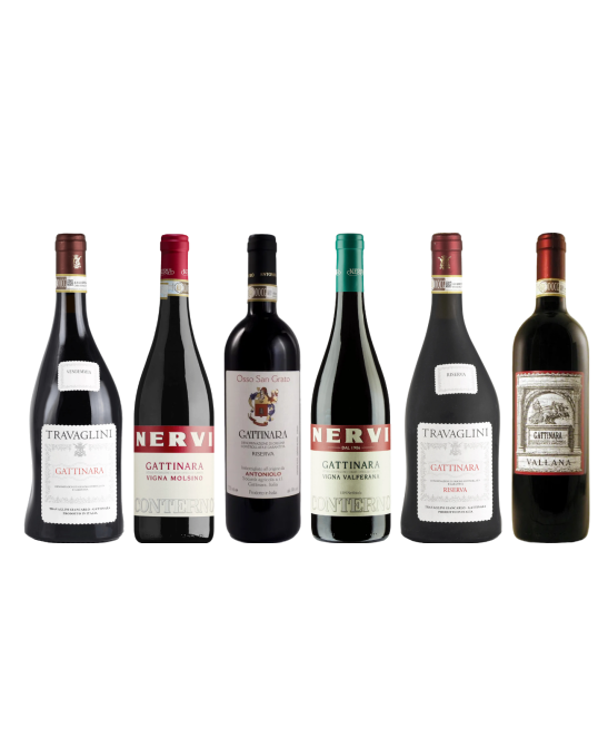 Piemonte Gattinara premium proefkoffer