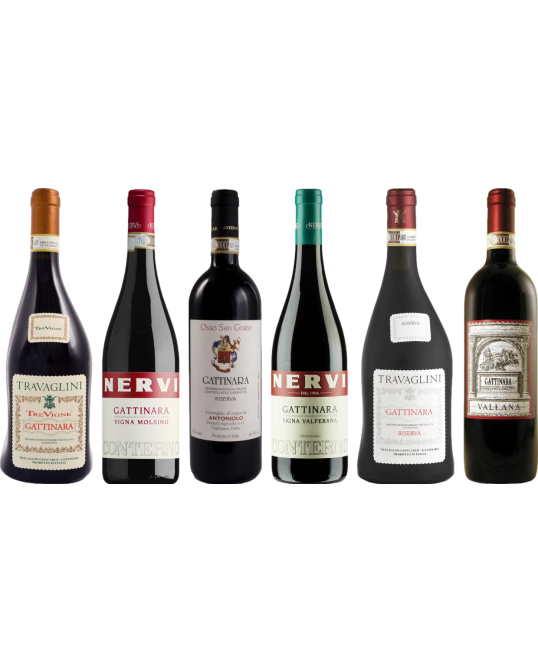 Piemonte Gattinara premium proefkoffer