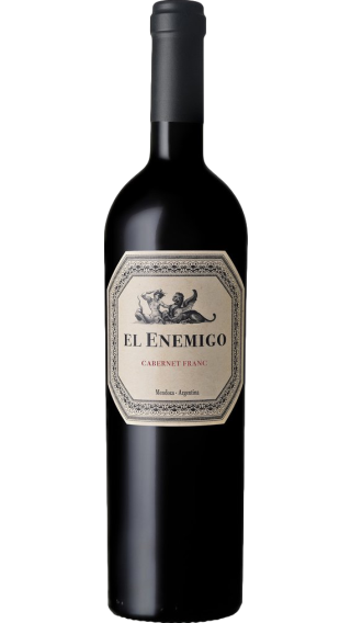 Bottle of El Enemigo Cabernet Franc 2021 wine 750 ml