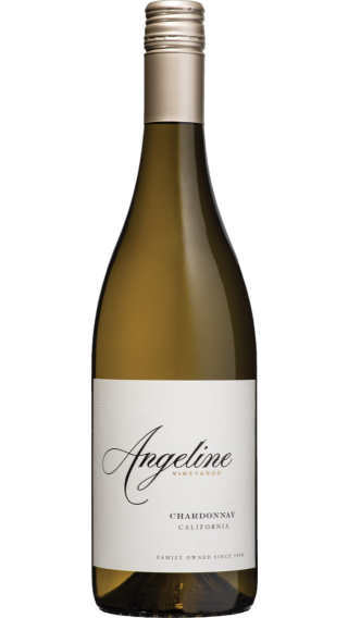 Bottle of Angeline Chardonnay 2022 wine 750 ml