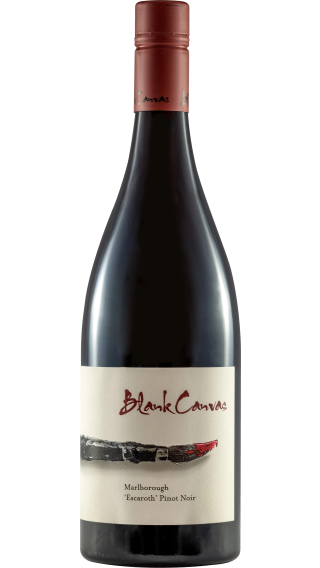 Bottle of Blank Canvas Escaroth Pinot Noir 2020 wine 750 ml