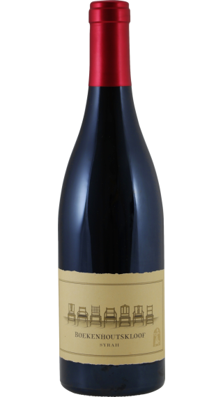 Bottle of Boekenhoutskloof Syrah 2020 wine 750 ml