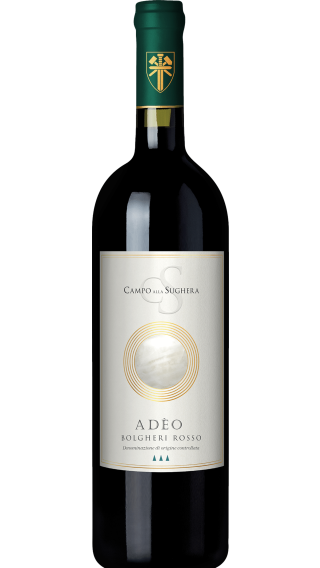 Bottle of Campo alla Sughera Adeo Bolgheri 2021 wine 750 ml