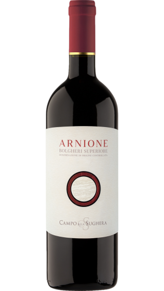 Bottle of Campo alla Sughera Arnione Bolgheri Superiore 2018 wine 750 ml