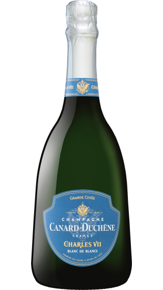 Bottle of Champagne Canard-Duchene Grande Cuvee  Charles VII Blanc de Blancs wine 750 ml