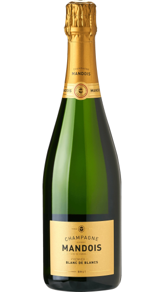 Bottle of Champagne Mandois Blanc de Blancs Premier Cru 2019 wine 750 ml