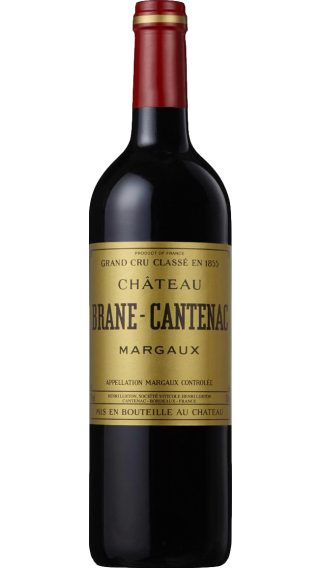 Bottle of Chateau Brane-Cantenac 2017 wine 750 ml