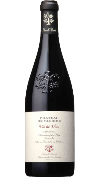 Bottle of Chateau de Vaudieu Chateauneuf Du Pape Val de Dieu 2020 wine 750 ml