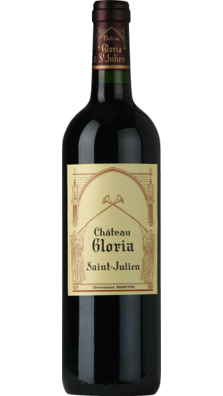 Bottle of Chateau Gloria 2017 wine 750 ml