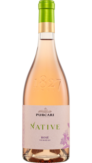 Bottle of Chateau Purcari Native Rose de Purcari 2021 wine 750 ml