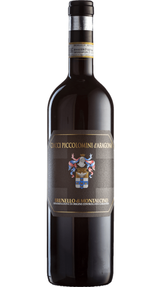 Bottle of Ciacci Piccolomini d'Aragona Brunello di Montalcino 2018 wine 750 ml