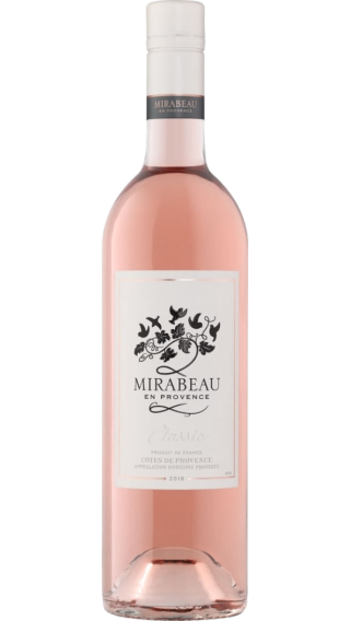 Bottle of Mirabeau Classic Provence Rose 2021 wine 750 ml