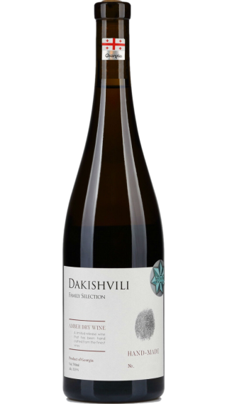 Bottle of Dakishvili Family Selection Cuvee Amber 2020 wine 750 ml