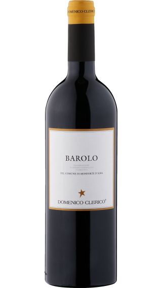 Bottle of Domenico Clerico Barolo 2020 wine 750 ml