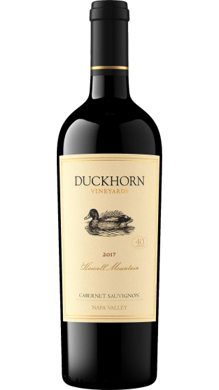 Bottle of Duckhorn Howell Mountain Cabernet Sauvignon 2019 wine 750 ml