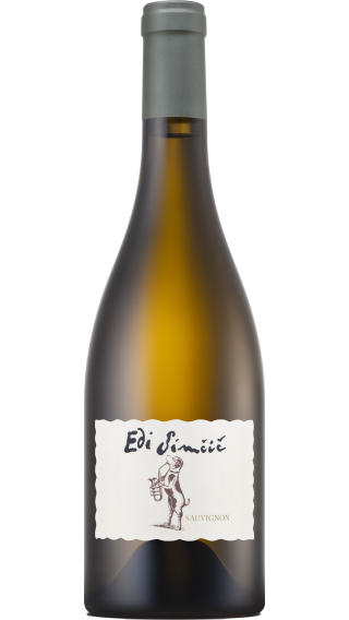 Bottle of Edi Simcic Sauvignon 2022 wine 750 ml