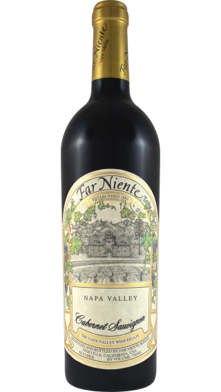 Bottle of Far Niente Cabernet Sauvignon 2022 wine 750 ml