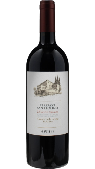 Bottle of Fontodi Terrazze San Leolino Gran Selezione Chianti Classico 2020 wine 750 ml