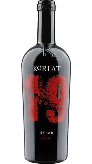 Bottle of Korlat Syrah 2019 wine 750 ml