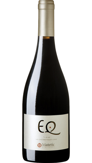 Bottle of Matetic EQ Syrah 2017 wine 750 ml