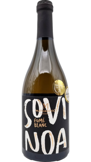 Bottle of Matijasevic SoviNoa Fume Blanc 2022 wine 750 ml