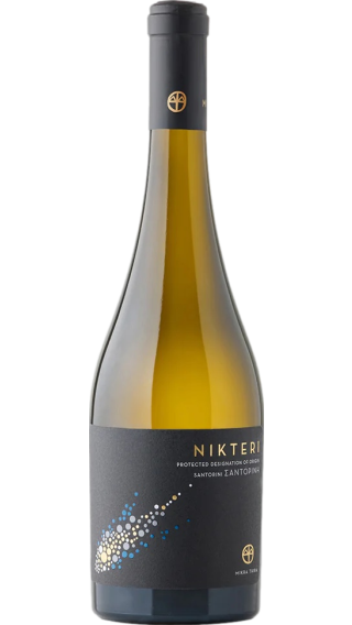 Bottle of Mikra Thira Nikteri 2021 wine 750 ml