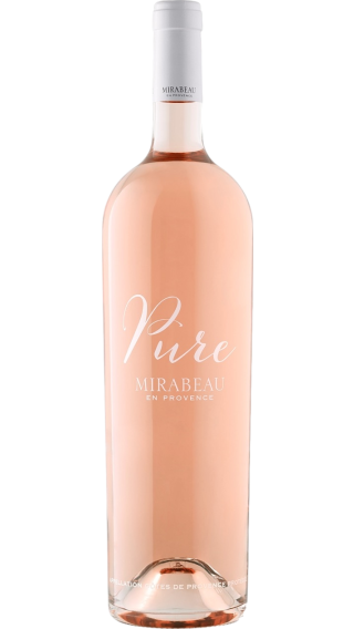 Bottle of Mirabeau Pure Provence Rose 2019 wine 750 ml