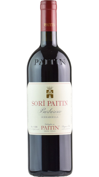 Bottle of Paitin Barbaresco Sori Paitin 2020 wine 750 ml