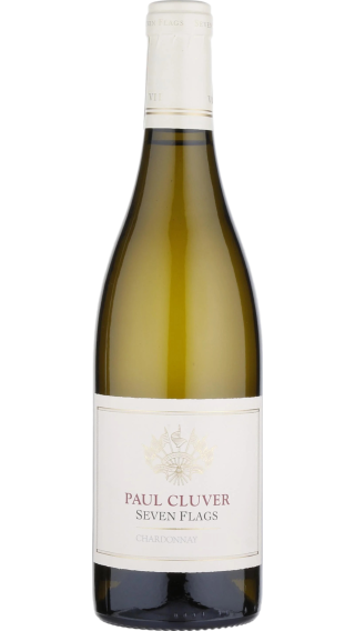 Bottle of Paul Cluver Seven Flags Chardonnay 2018 wine 750 ml