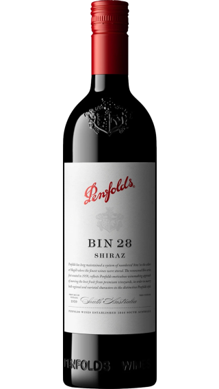 Bottle of Penfolds Bin 28 Shiraz 2020 wine 750 ml