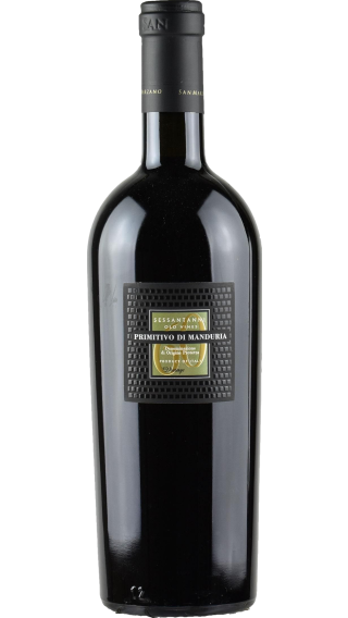 Bottle of San Marzano Primitivo di Manduria Sessantanni 2019 wine 750 ml