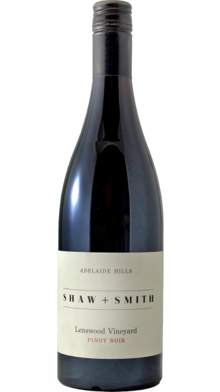 Bottle of Shaw and Smith Lenswood Pinot Noir 2021 wine 750 ml