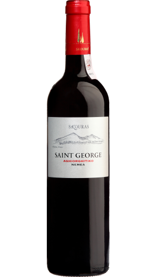 Bottle of Skouras Saint George Nemea Agiorgitiko 2020 wine 750 ml