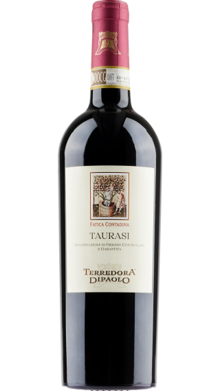 Bottle of Terredora Taurasi Fatica Contadina 2015 wine 750 ml