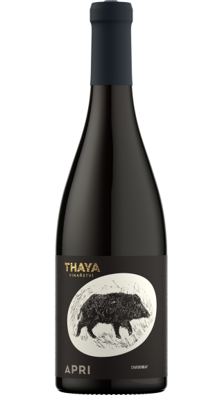 Bottle of Thaya Apri Chardonnay 2017 wine 750 ml