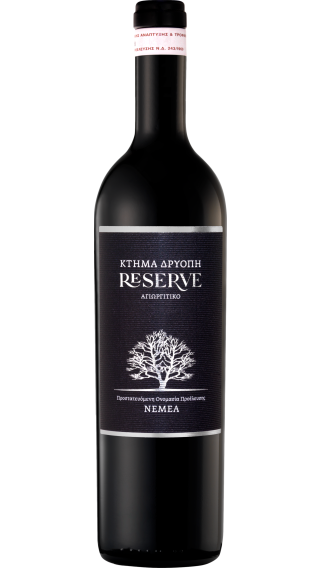 Bottle of Tselepos Driopi Reserve 2021 wine 750 ml