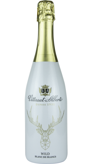 Bottle of Vitteaut-Alberti Methode Traditionnelle Blanc de Blancs wine 750 ml