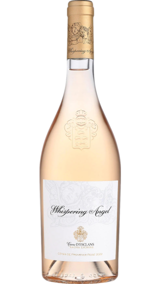 Bottle of Whispering Angel 2022 wine 750 ml