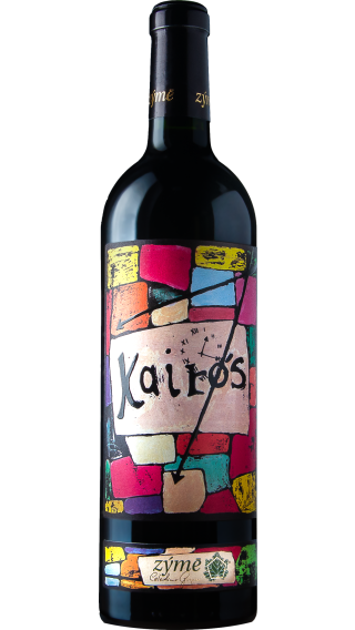 Bottle of Zyme Kairos 2017 wine 750 ml