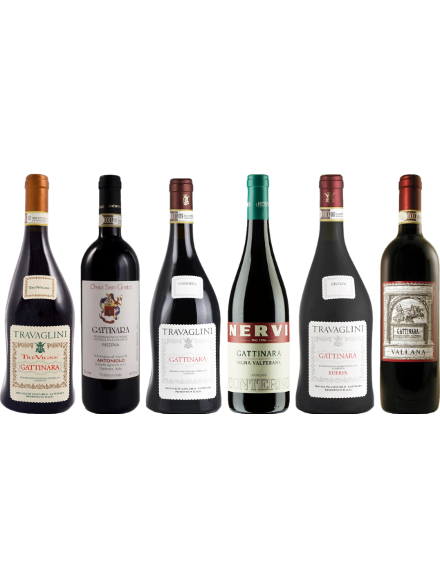 Piemonte Gattinara premium proefkoffer