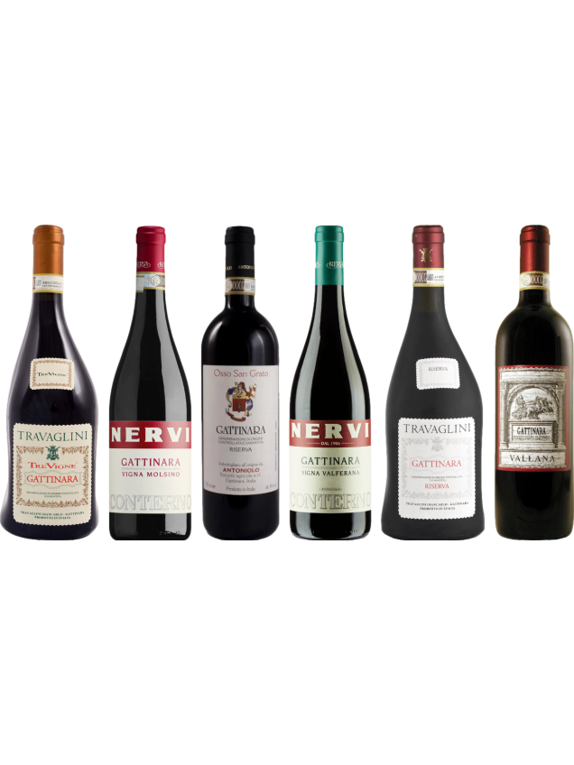 Piemonte Gattinara premium proefkoffer