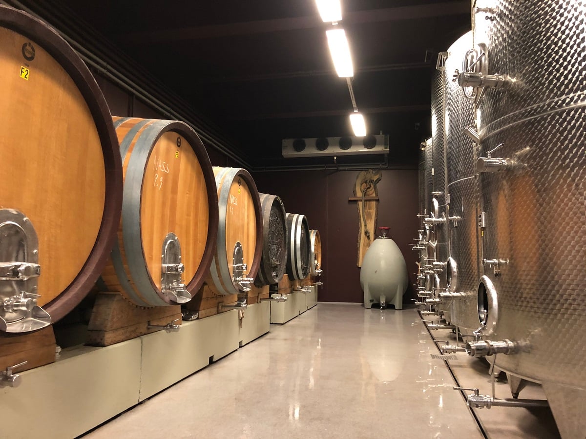 Vatenkelder bij Weingut Markus Huber